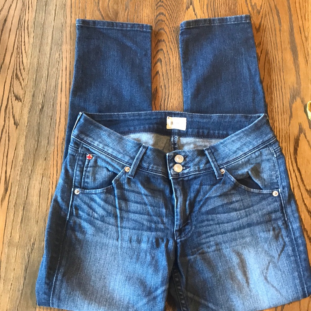Hudson Jeans Collin flap skinny crop size 27